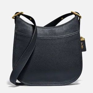 Coach Emery black leather crossbody—excellent condition!